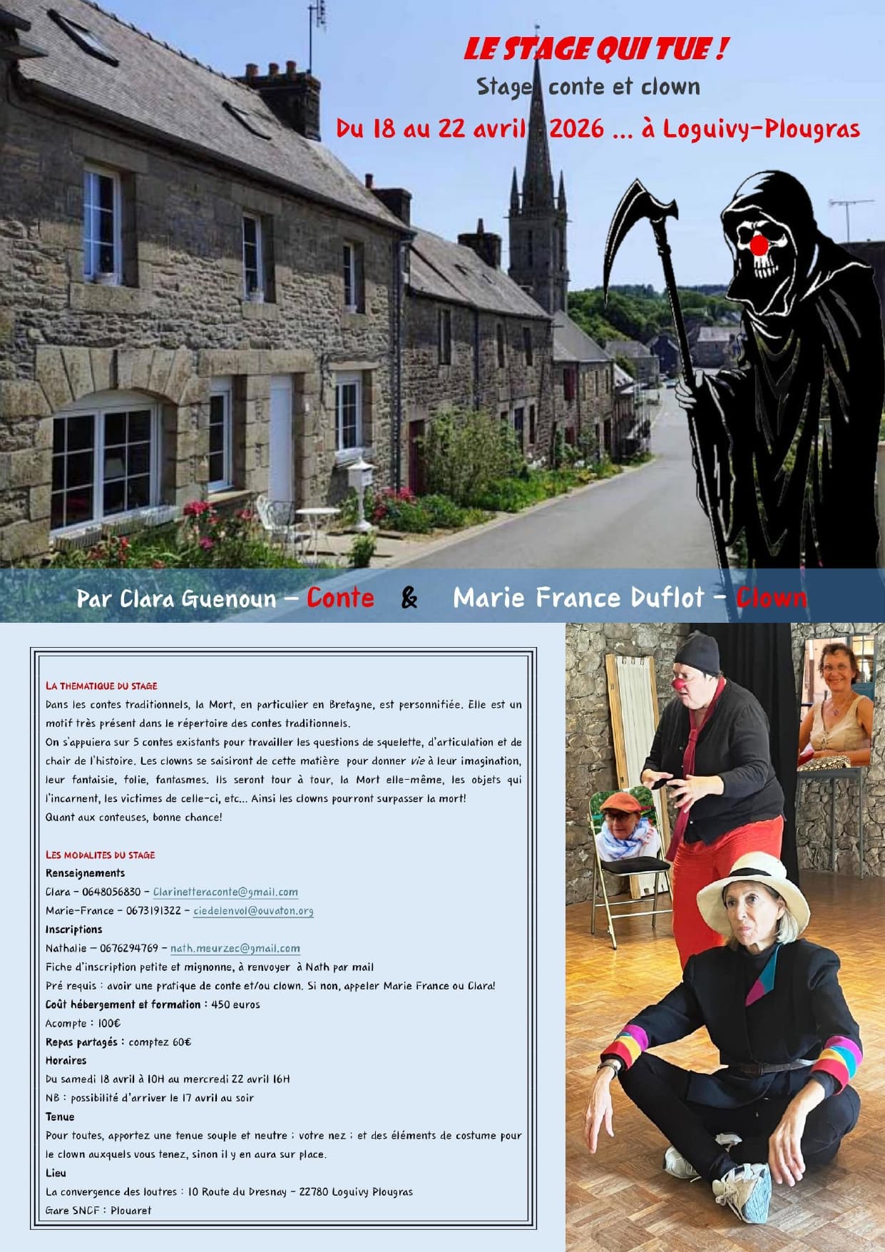 Sortie de Chantier Stage Conte et Clown